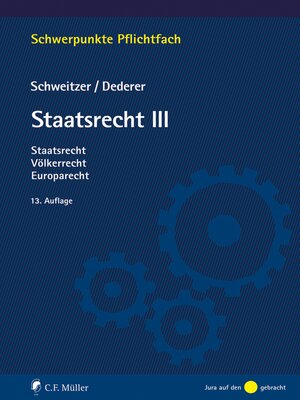cover image of Staatsrecht III